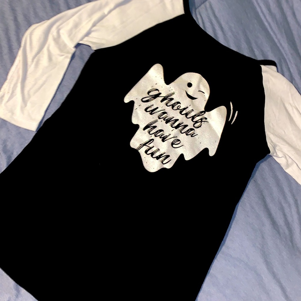 Girls ghost Halloween shirt